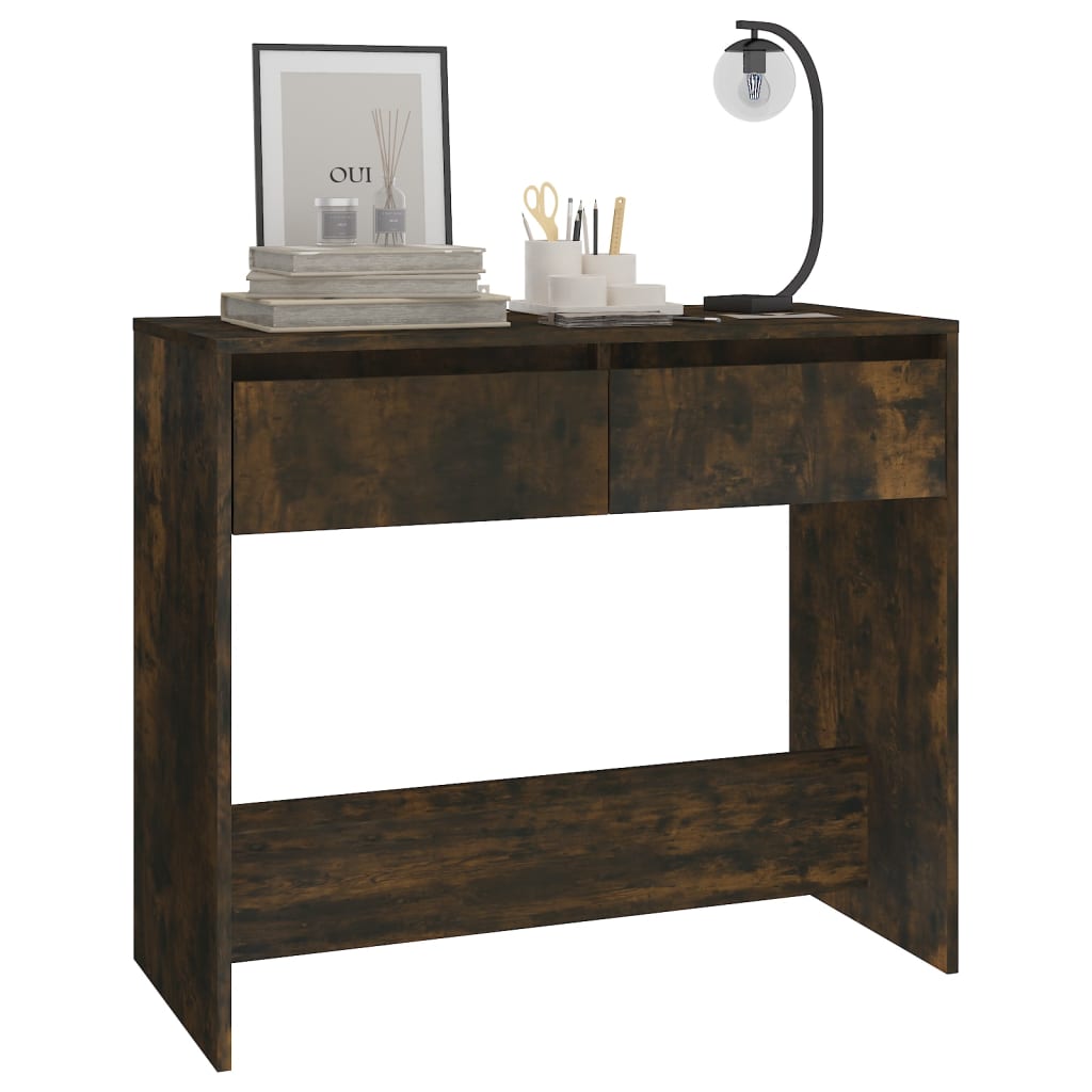 Konzolni stol boja hrasta 89 x 41 x 76,5 cm konstruirano drvo