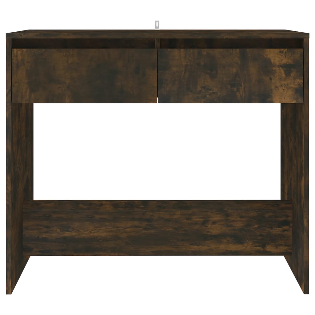 Konzolni stol boja hrasta 89 x 41 x 76,5 cm konstruirano drvo