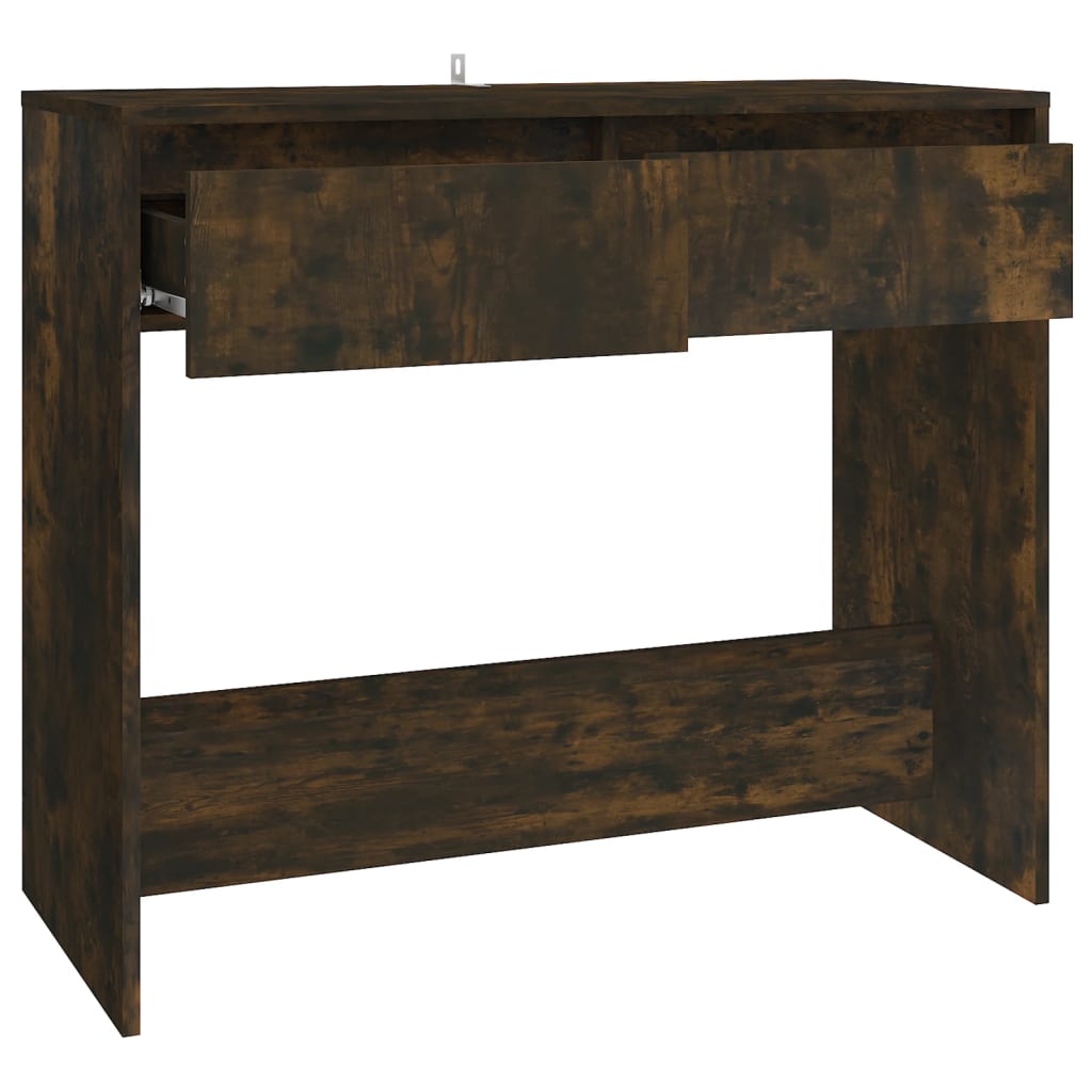 Konzolni stol boja hrasta 89 x 41 x 76,5 cm konstruirano drvo