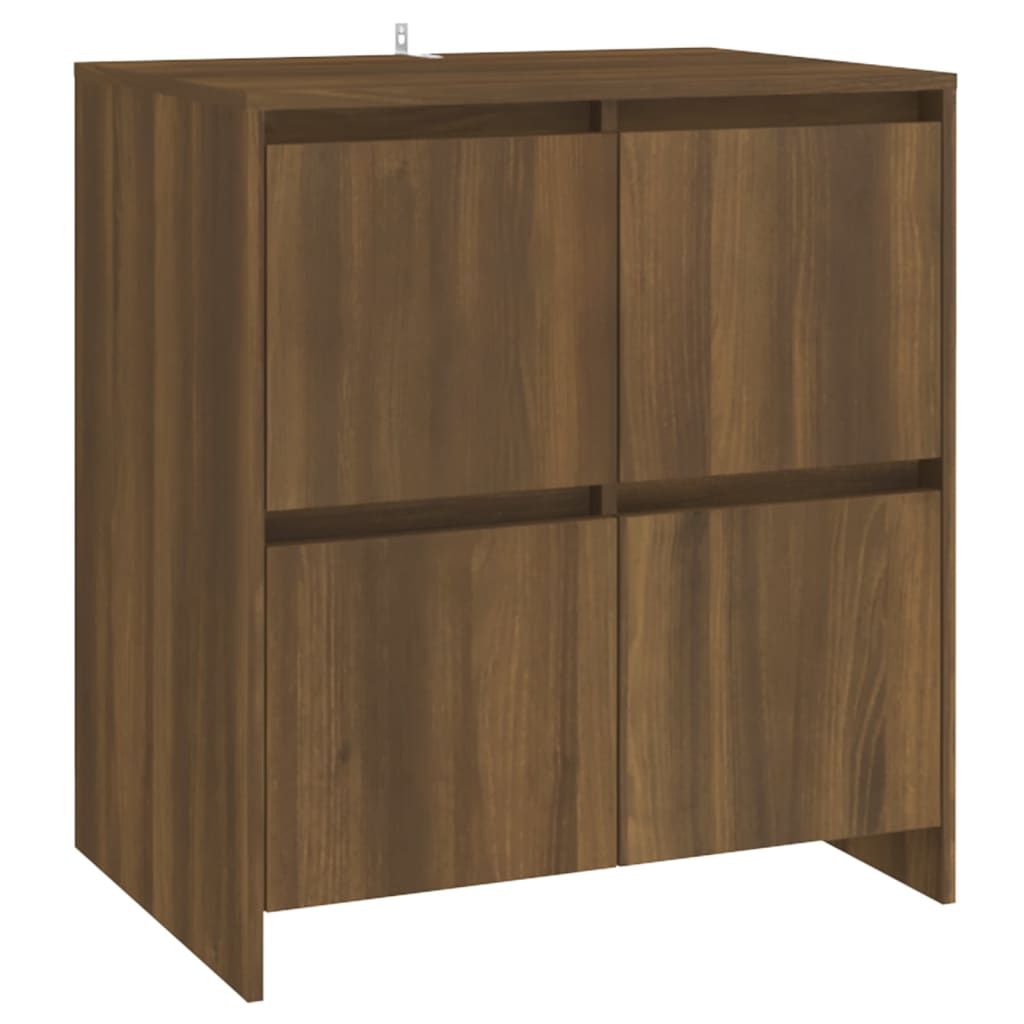 Komoda Smeđi hrast 70x41x75 cm od konstruiranog drva