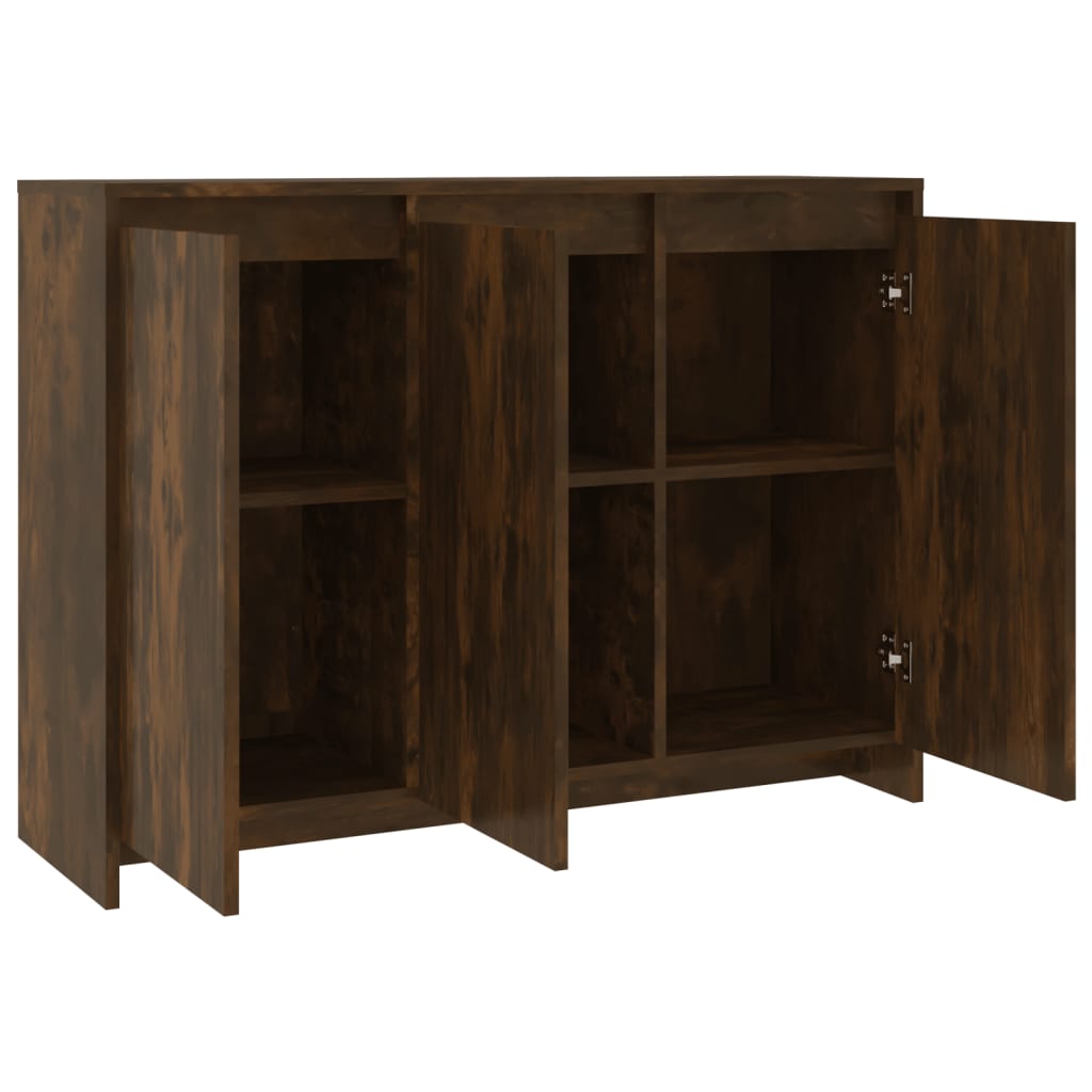 Komoda boja dimljenog hrasta 102x33x75 cm od konstruiranog drva