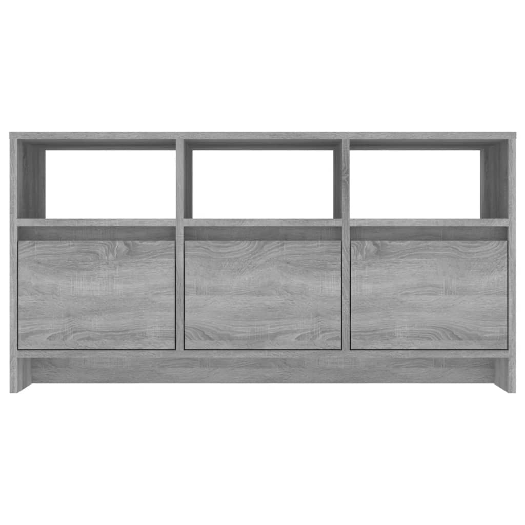 TV ormarić siva boja hrasta 102x37,5x52,5 cm konstruirano drvo