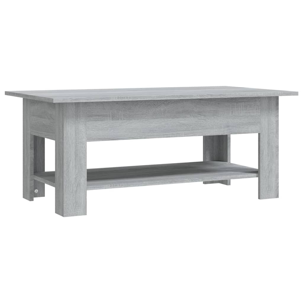 Stolić za kavu boja hrasta 102x55x42 cm konstruirano drvo