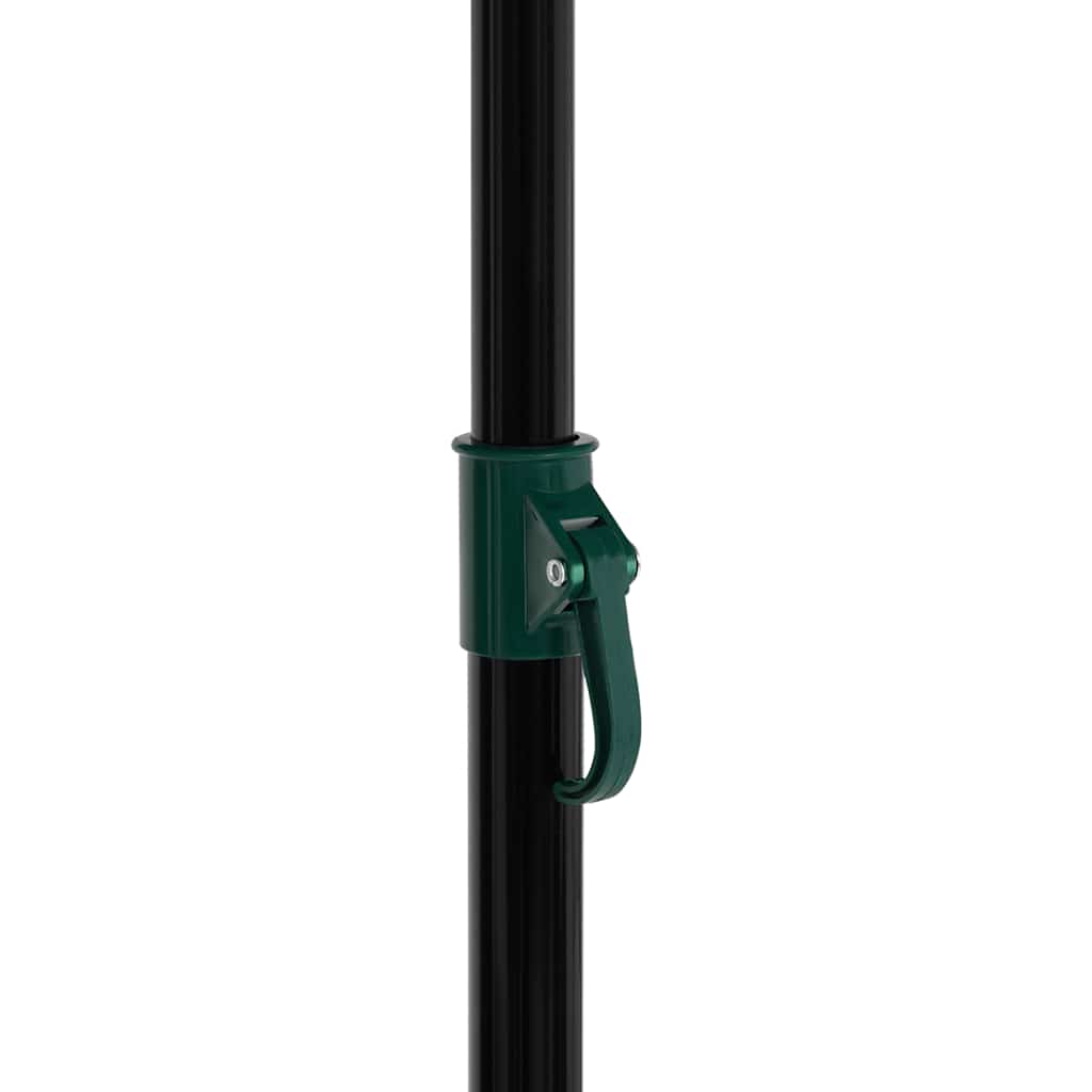 Suncobran za pecanje zeleni 220 x 185 cm