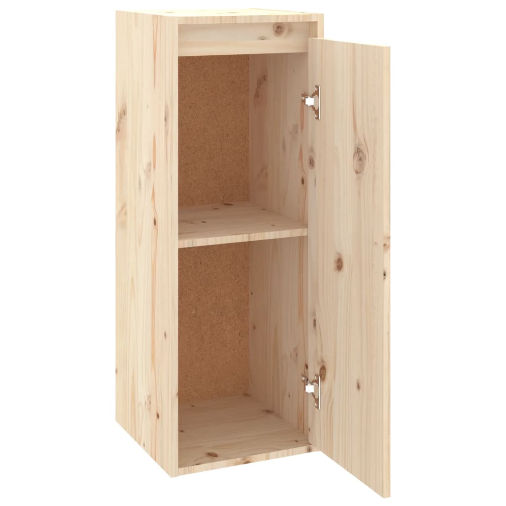 Zidni ormarići 2 kom 30 x 30 x 80 cm od masivne borovine