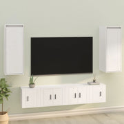 Zidni ormarići 2 kom bijeli 30 x 30 x 80 cm od masivne borovine