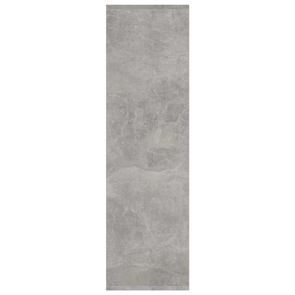 Ormarić za knjige / pregrada boja betona 60x30x103 cm drveni