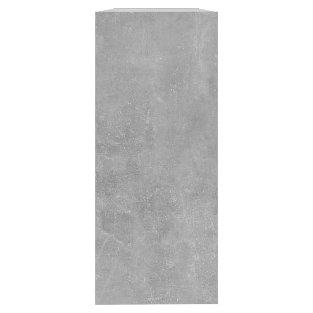 Ormarić za knjige / sobna pregrada boja betona 100 x 30 x 72 cm