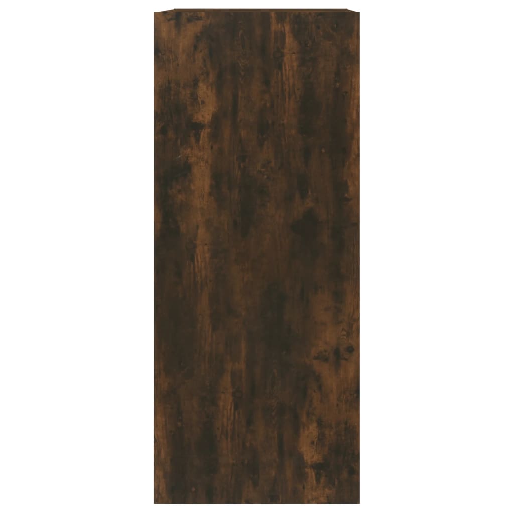 Ormarić za knjige / pregrada boja dimljenog hrasta 40x30x72 cm