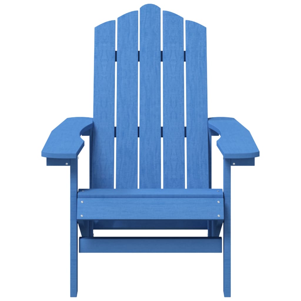 Vrtne stolice Adirondack 2 kom HDPE vodenoplave