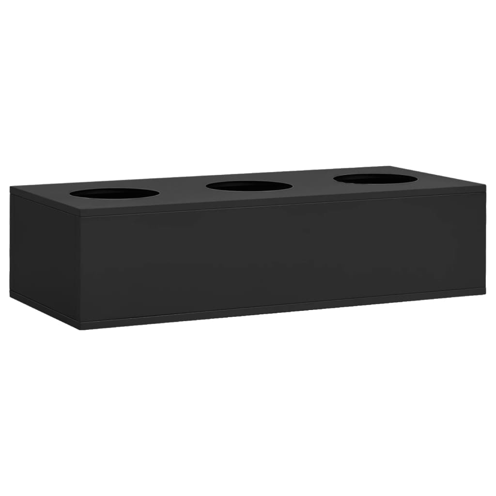 Uredski ormarić sa sadilicom antracit 90 x 40 x 128 cm čelični