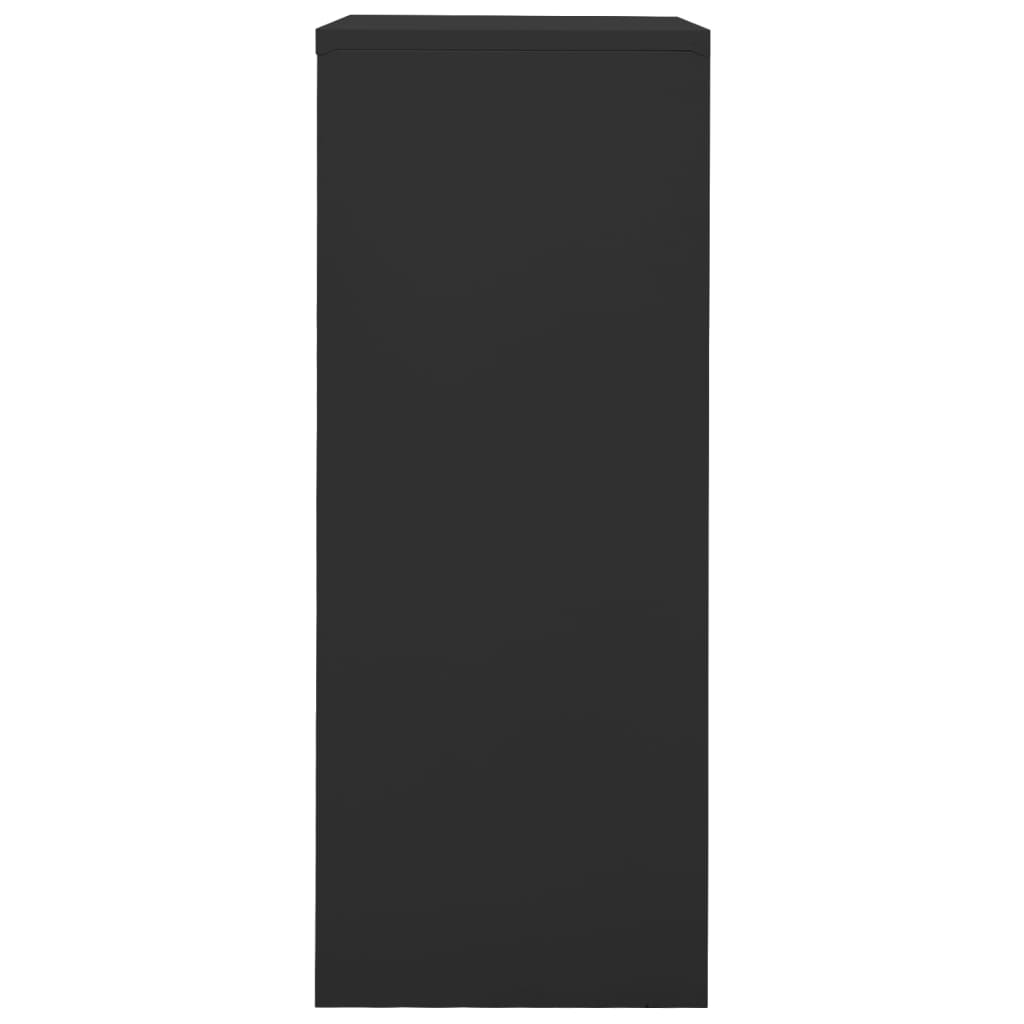 Uredski ormarić sa sadnicom antracit 90 x 40 x 125 cm od čelika