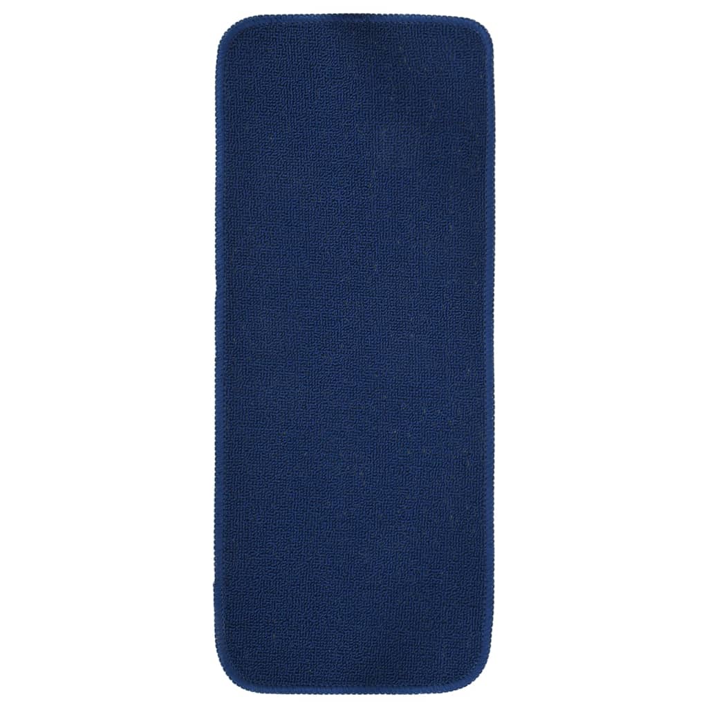 Protuklizni otirači za stepenice 15 kom 60 x 25 cm modri