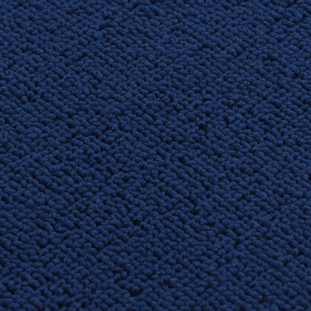 Protuklizni otirači za stepenice 15 kom 60 x 25 cm modri