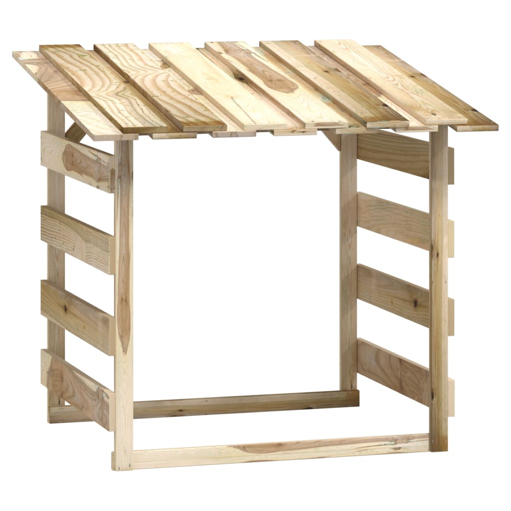 Pergole s krovom 6 kom 100 x 90 x 100 cm impregnirana borovina
