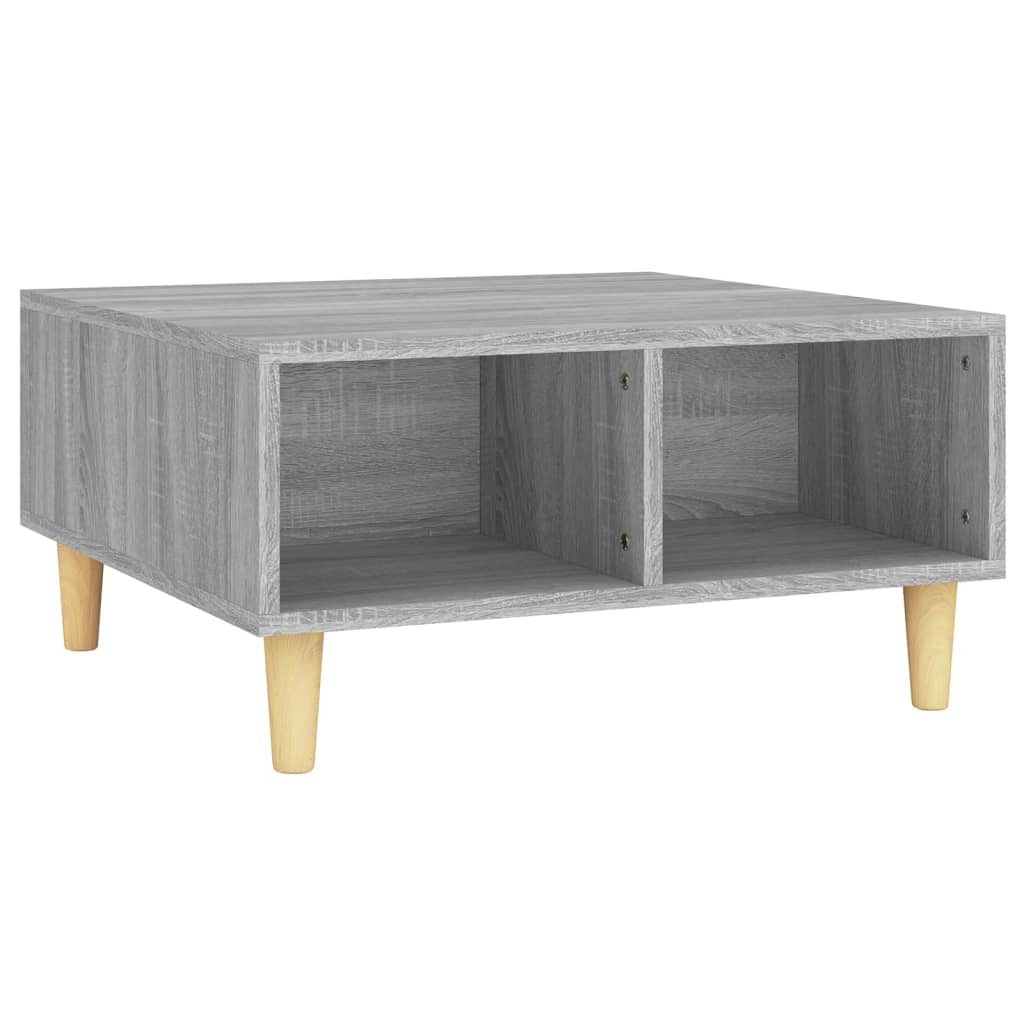 Stolić za kavu boja sivog hrasta sonome 60x60x30 cm od iverice
