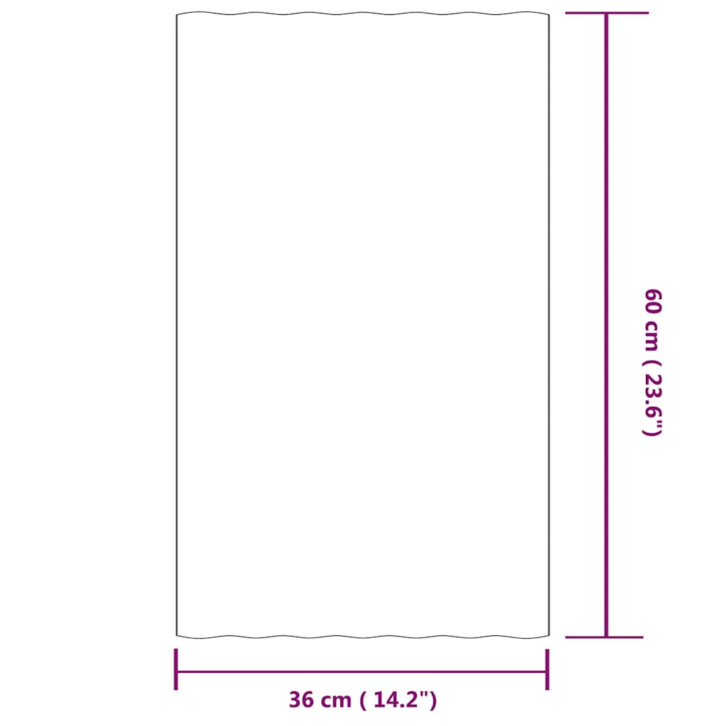 Krovni paneli 36 kom pocinčani čelik antracit 60 x 36 cm