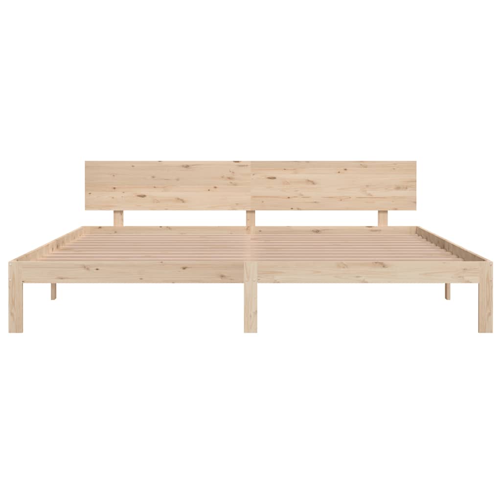 Okvir za krevet od masivne borovine 200 x 200 cm