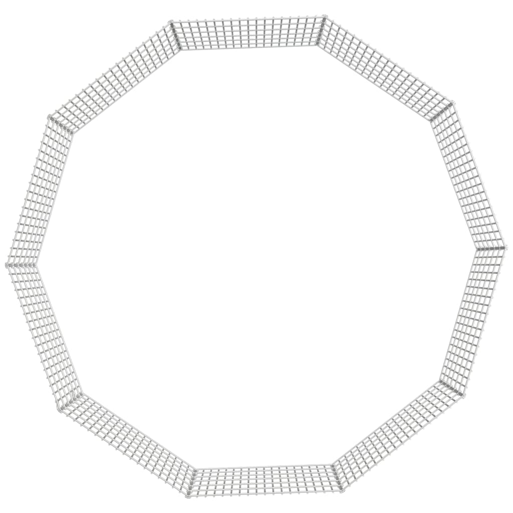 Ograda za životinje s 10 ploča 54 x 60 cm od pocinčanog željeza