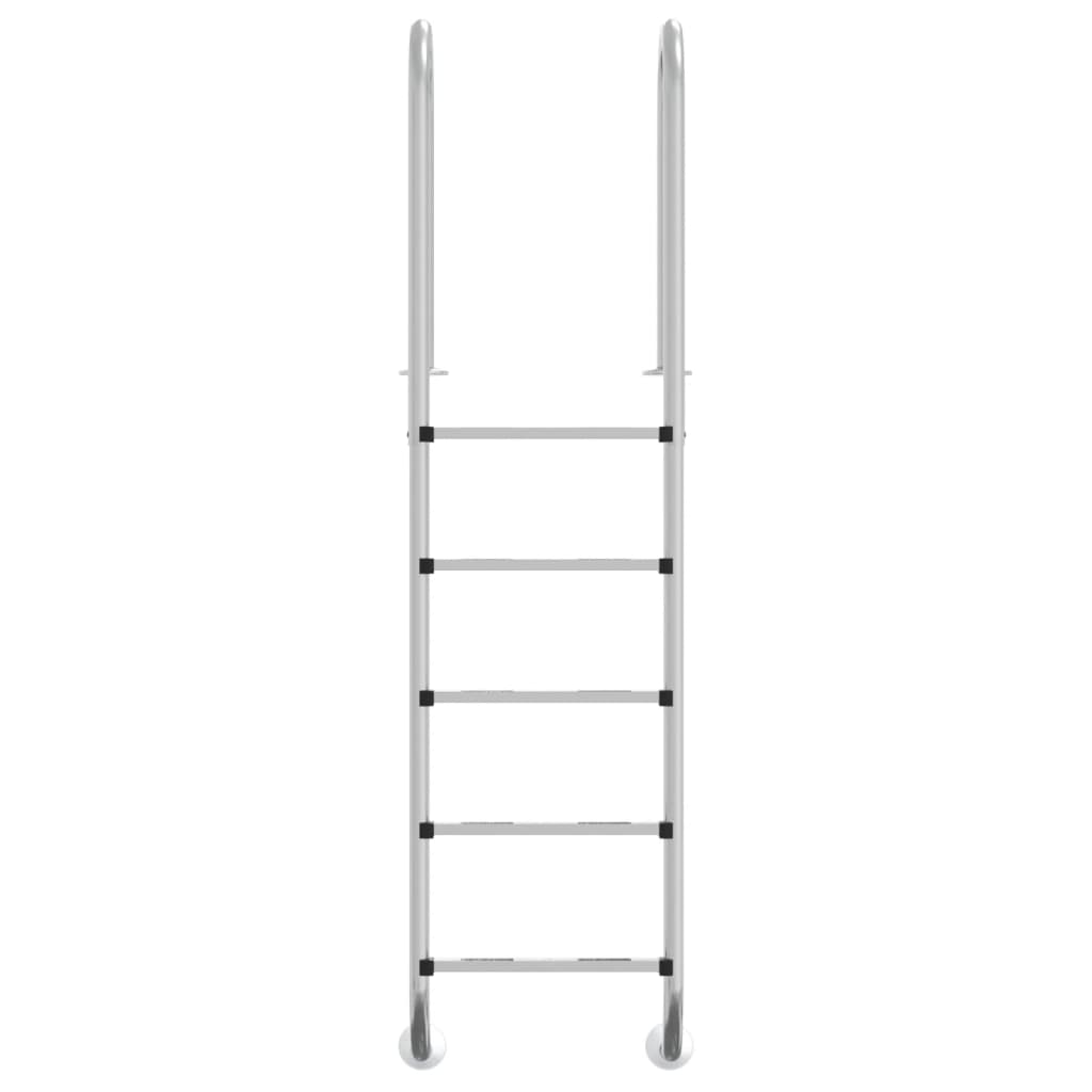 Ljestve za bazen 54 x 38 x 211 cm od nehrđajućeg čelika 304
