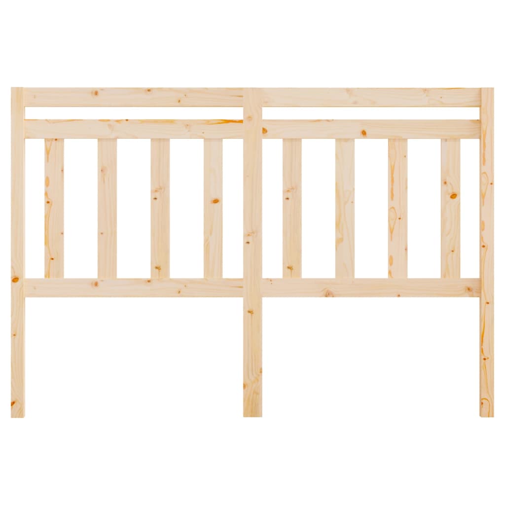 Uzglavlje za krevet 140 x 4 x 100 cm od masivne borovine