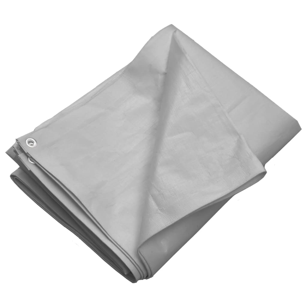 Cerada 260 g/m² 6 x 6 m siva HDPE