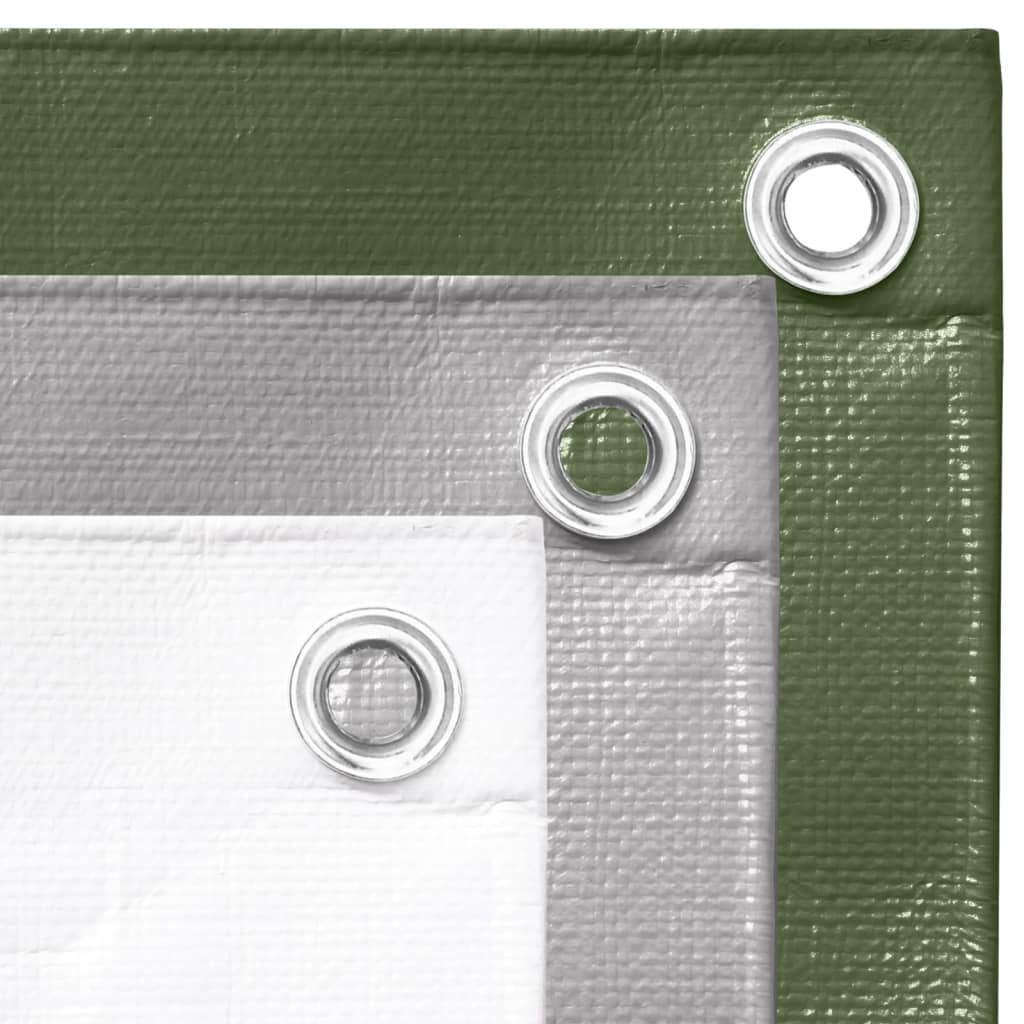 Cerada 260 g/m² 4x6 m zelena HDPE