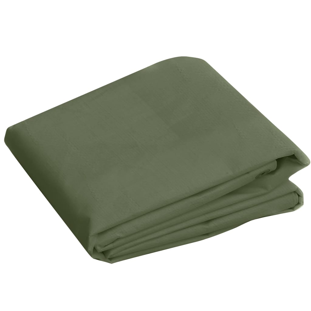 Cerada 260 g/m² 8 x 12 m zelena HDPE