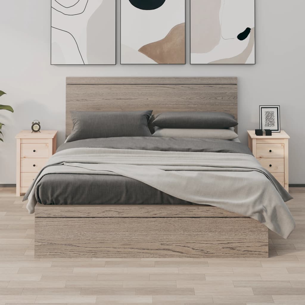 Noćni ormarići 2 kom 40x35x61,5 cm od masivne borovine