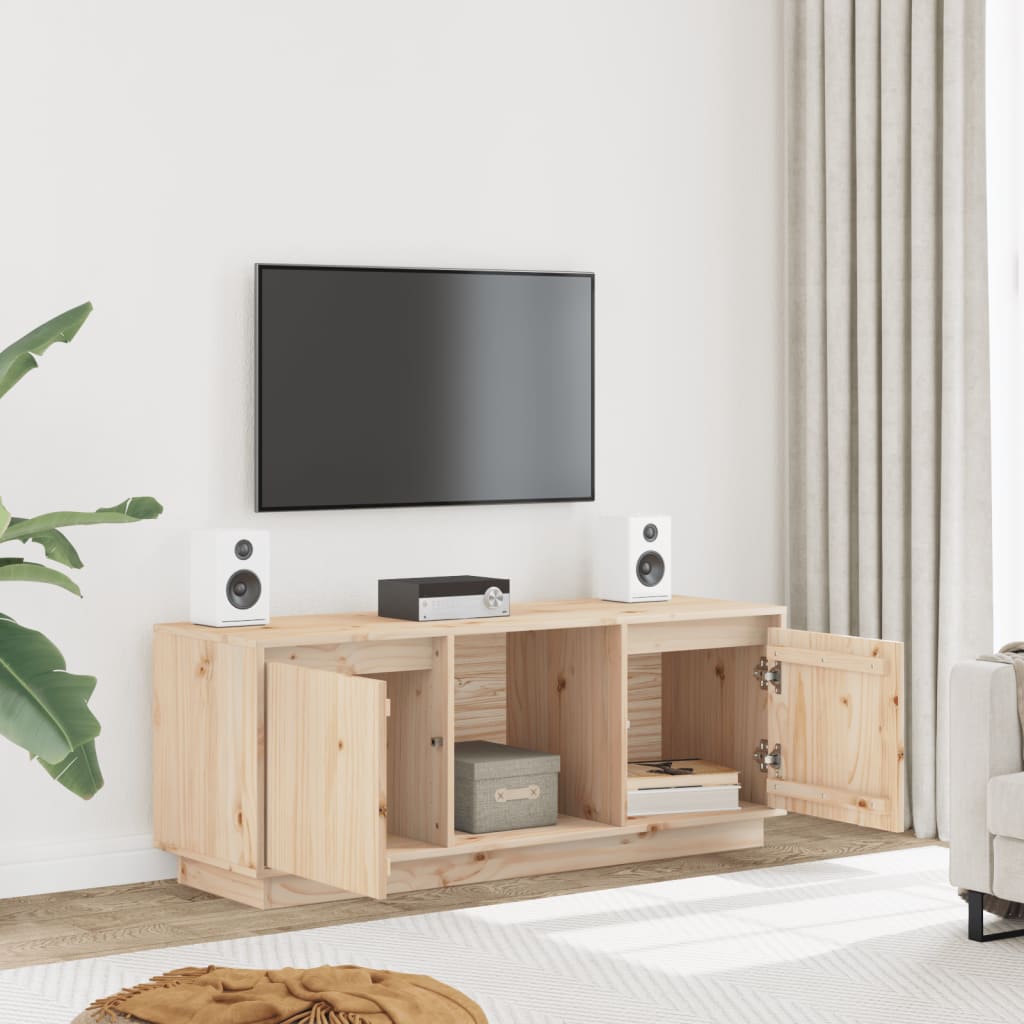 TV ormarić 110,5 x 35 x 44 cm od masivne borovine