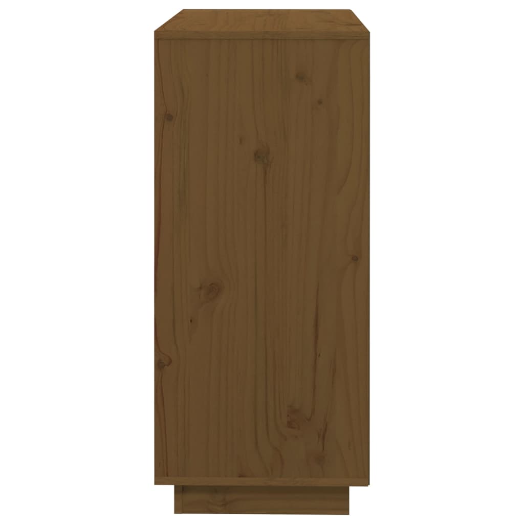 Komoda smeđa boja meda 74 x 35x 80 cm od masivne borovine