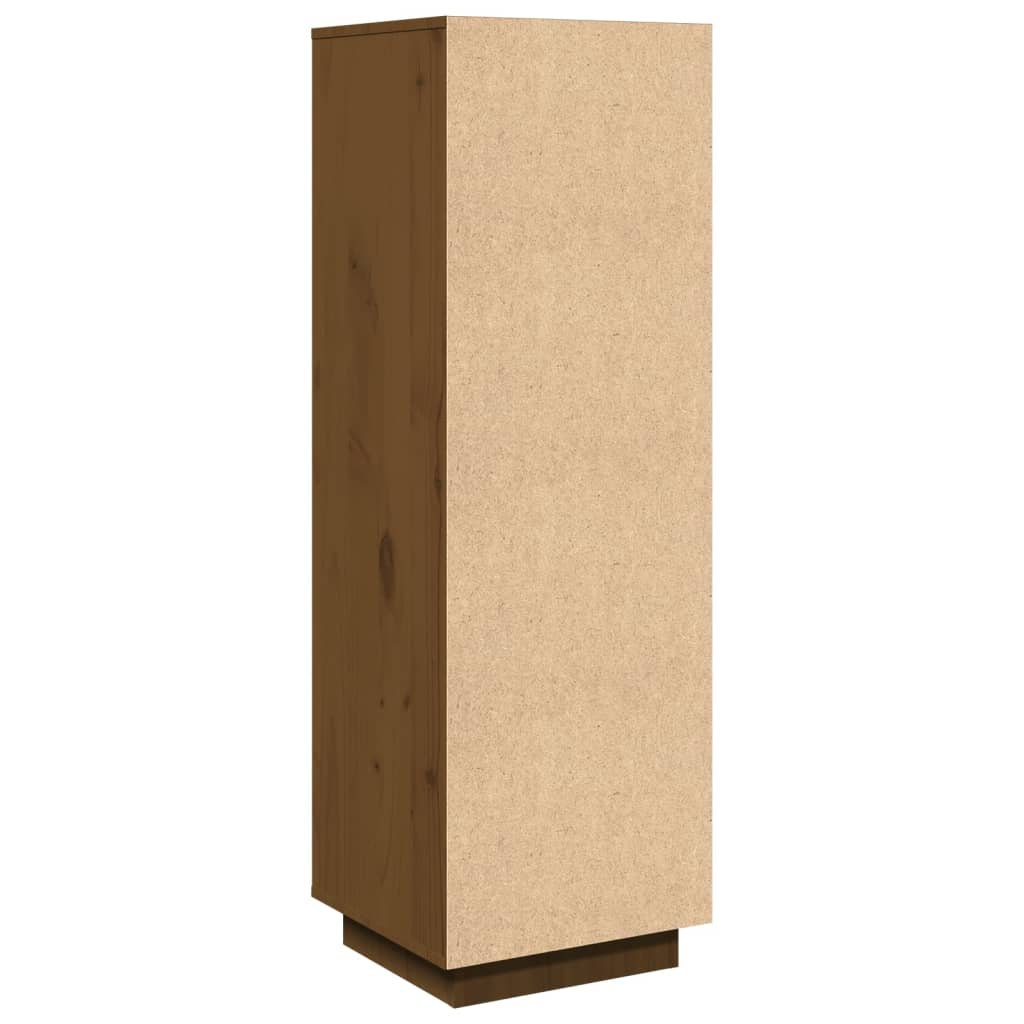 Visoka komoda boja meda 38 x 35 x 117 cm od masivne borovine