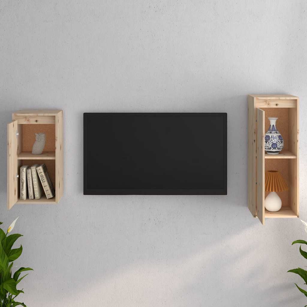 TV ormarići 2 kom od masivne borovine
