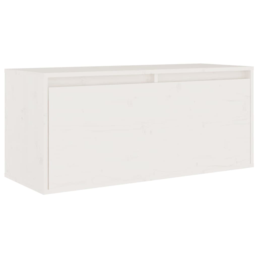 TV ormarići 6 kom bijeli od masivne borovine
