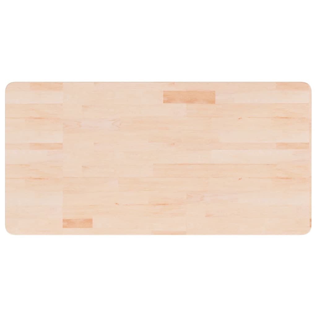 Kupaonska radna ploča 100x50x1,5 cm netretirano masivno drvo