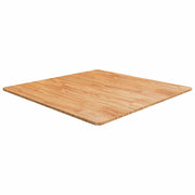Četvrtasta stolna ploča smeđa 90x90x1,5 cm tretirana hrastovina