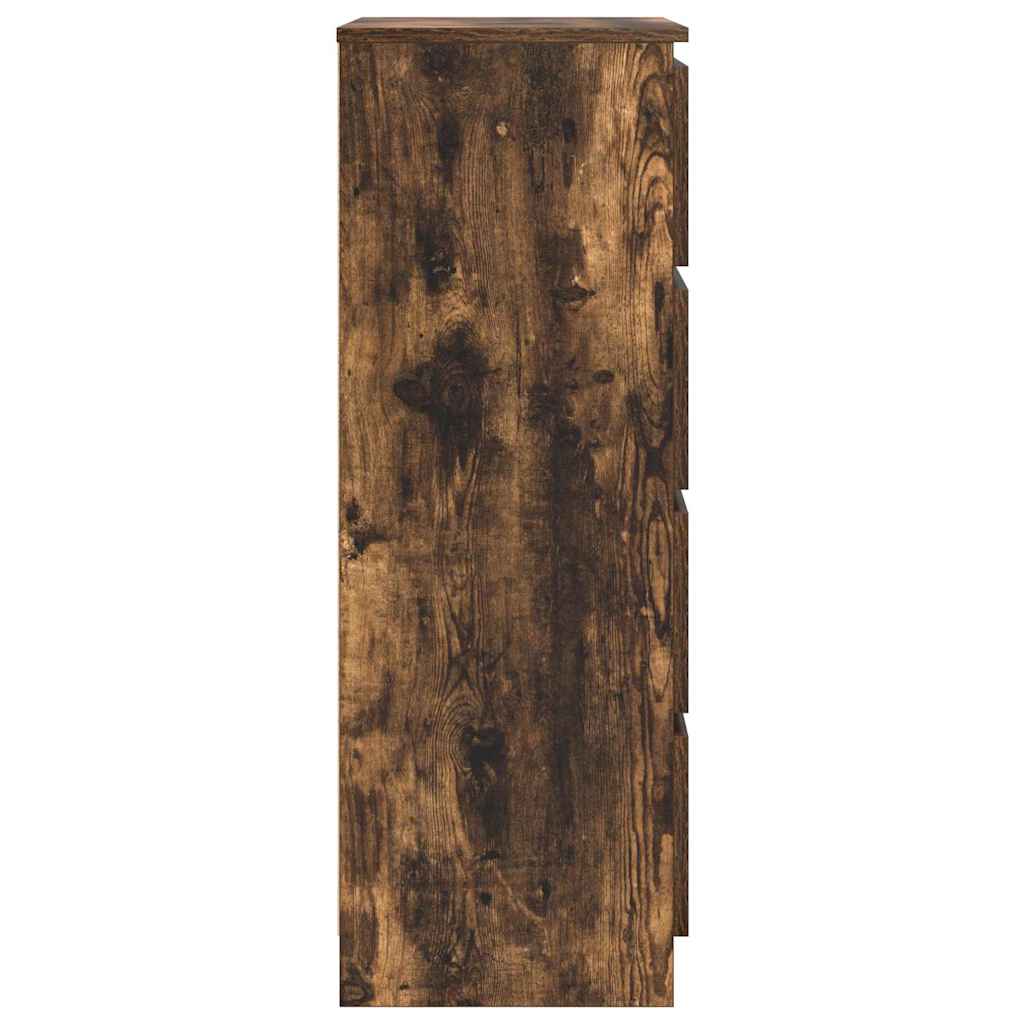 Komoda boja dimljenog hrasta 60x35x98,5 cm konstruirano drvo