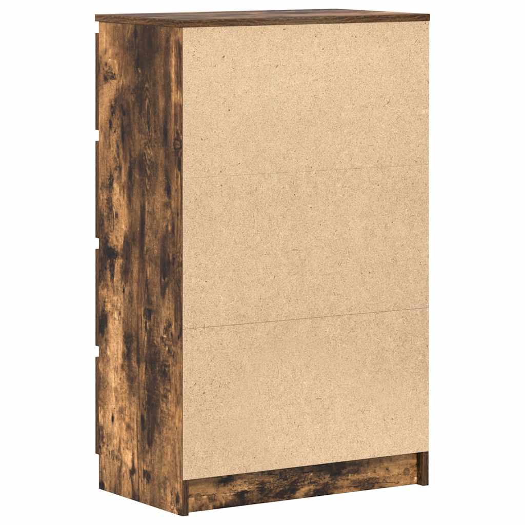 Komoda boja dimljenog hrasta 60x35x98,5 cm konstruirano drvo