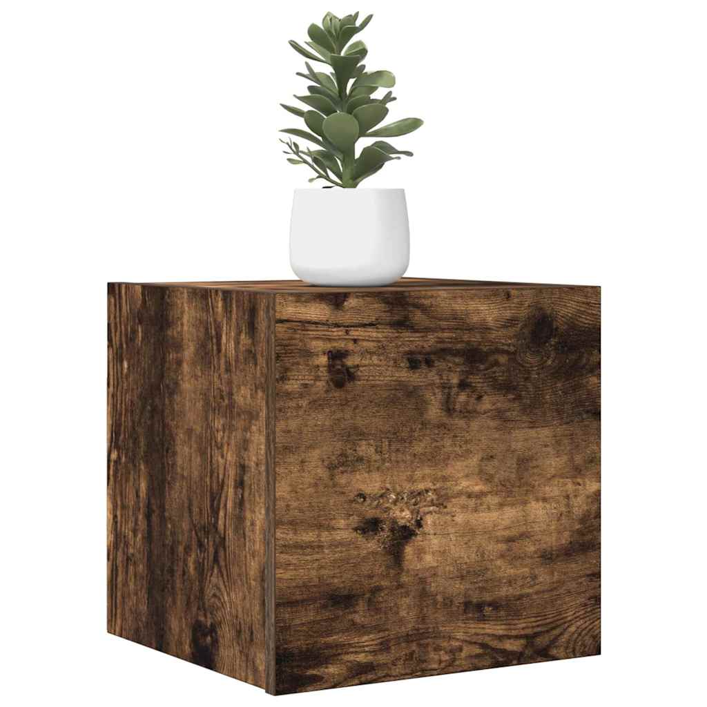 Zidni TV ormarići 2 kom boja dimljenog hrasta 30,5 x 30 x 30 cm