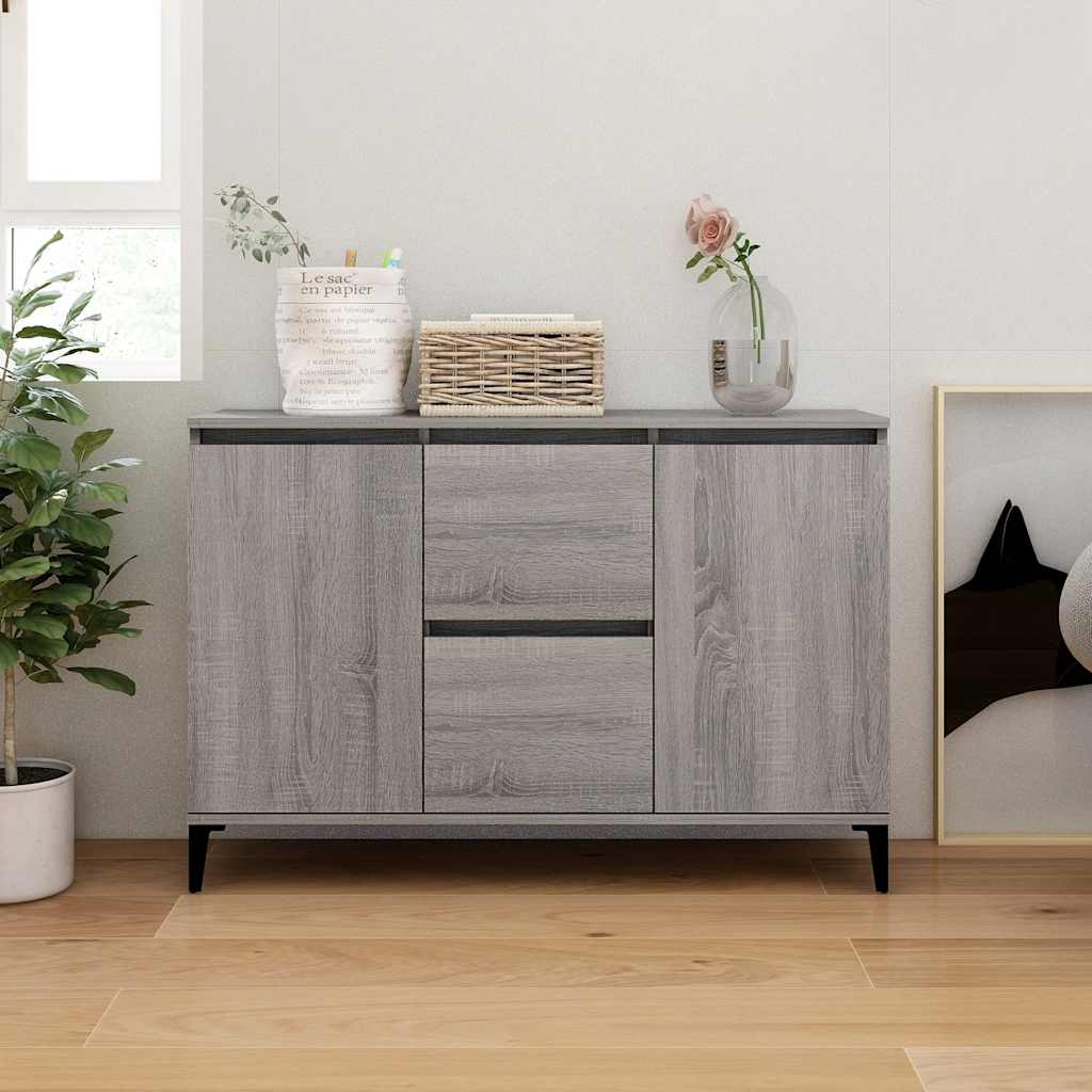 Komoda boja hrasta sonome 102 x 35 x 70 cm konstruirano drvo
