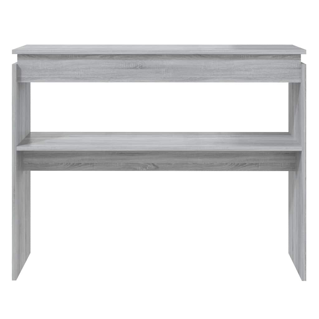 Konzolni stol boja hrasta sonome 102x30x80 cm konstruirano drvo