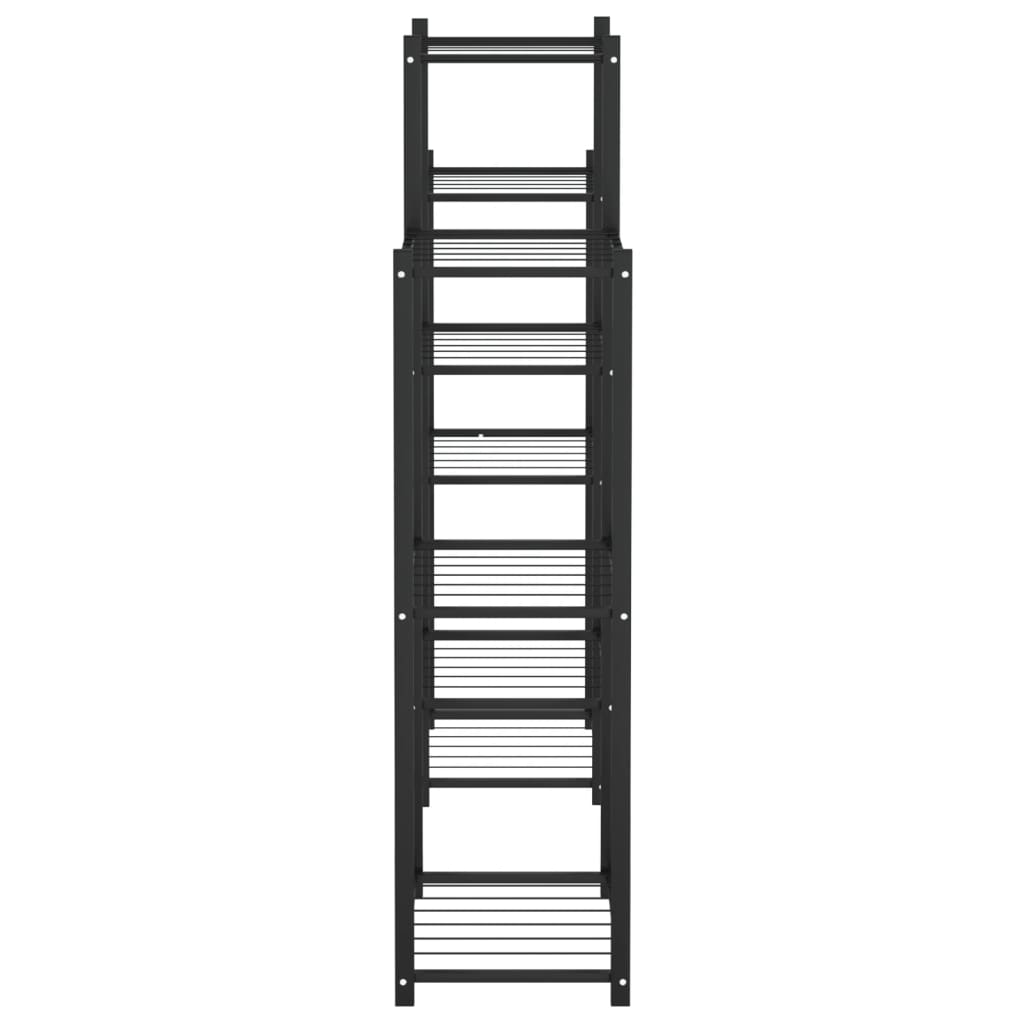 Stalak za cvijeće 83 x 25 x 100 cm crni željezni