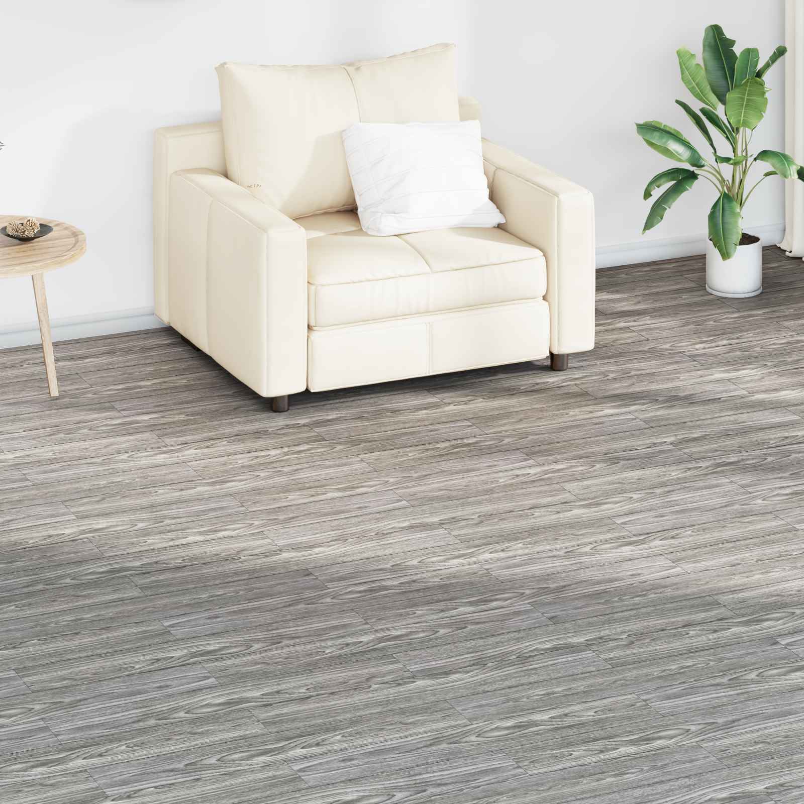 Podne daske 18 pcs Tamno siva 2,51 m² PVC