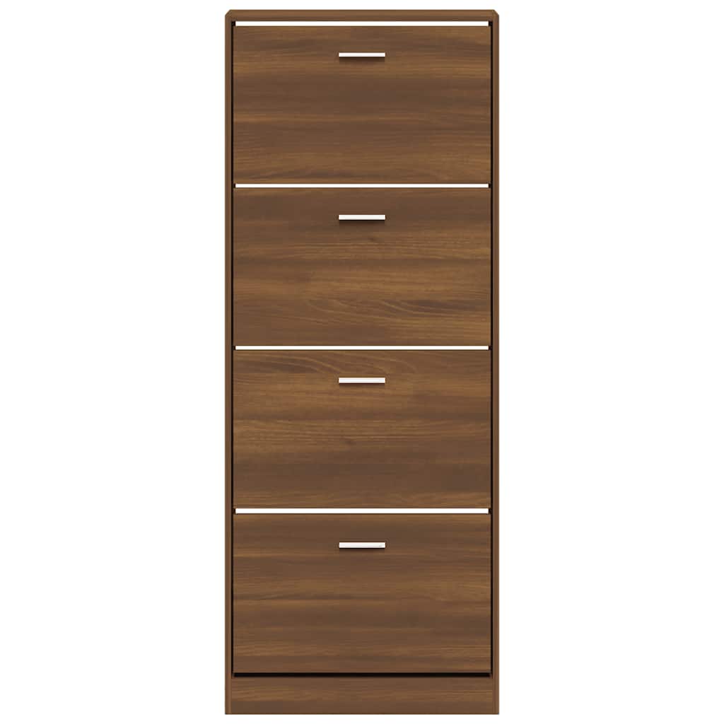 Ormarić za cipele hrast smeđi 59x17x150 cm konstruirano drvo