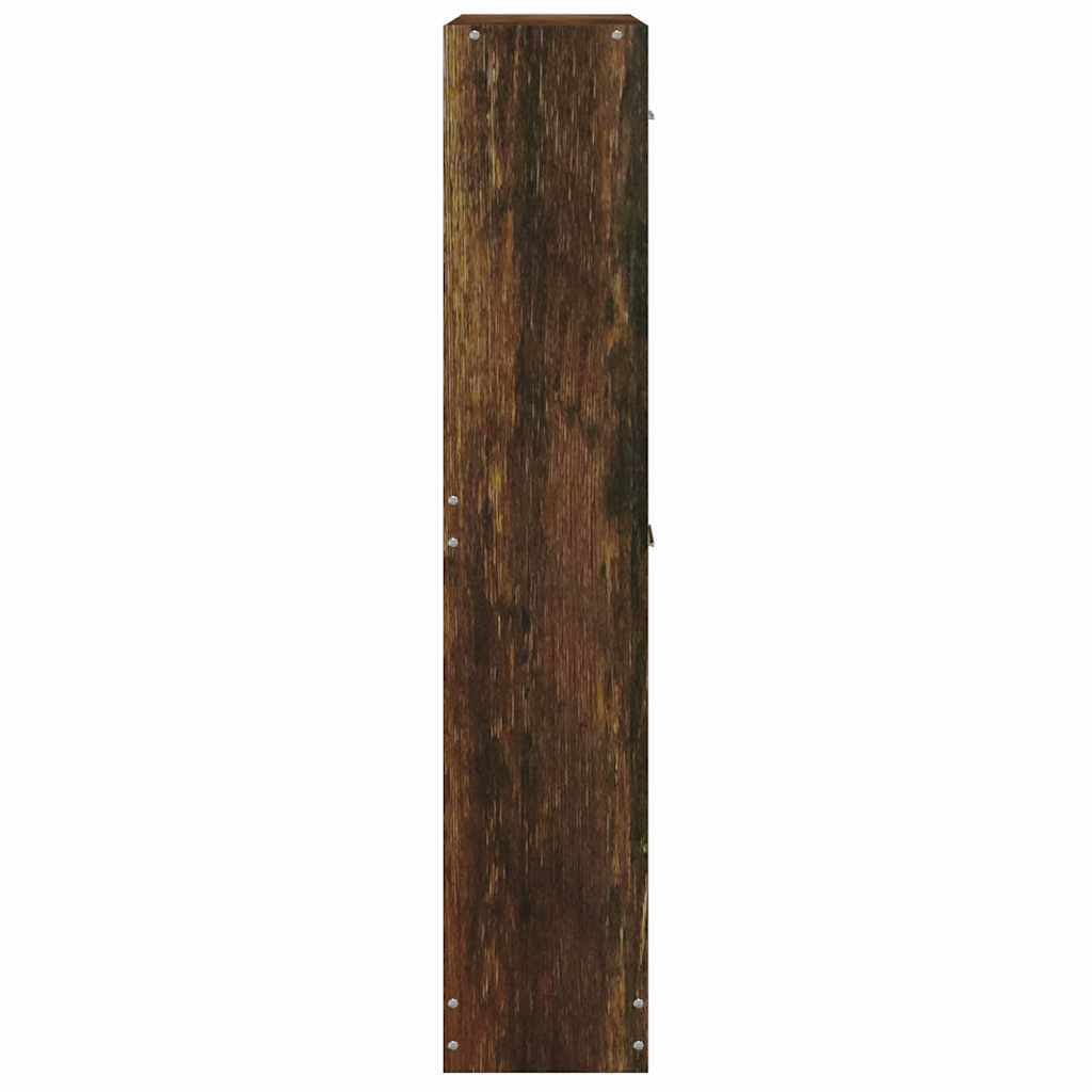 Ormarić za cipele boja hrasta 59x17x108 cm konstruirano drvo