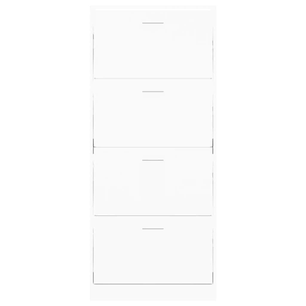 Ormarić za cipele bijeli 63 x 24 x 147 cm od konstruiranog drva
