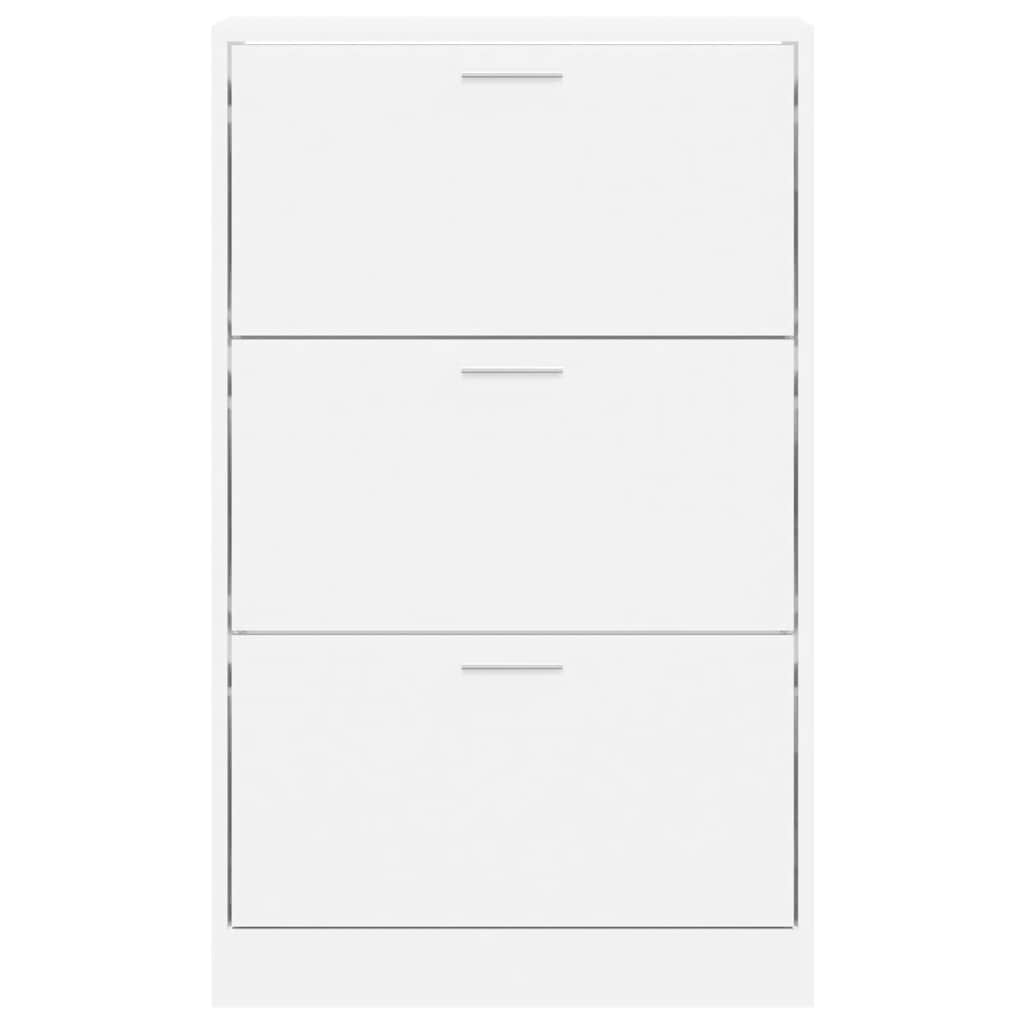 Ormarić za cipele bijeli 63x24x103 cm od konstruiranog drva