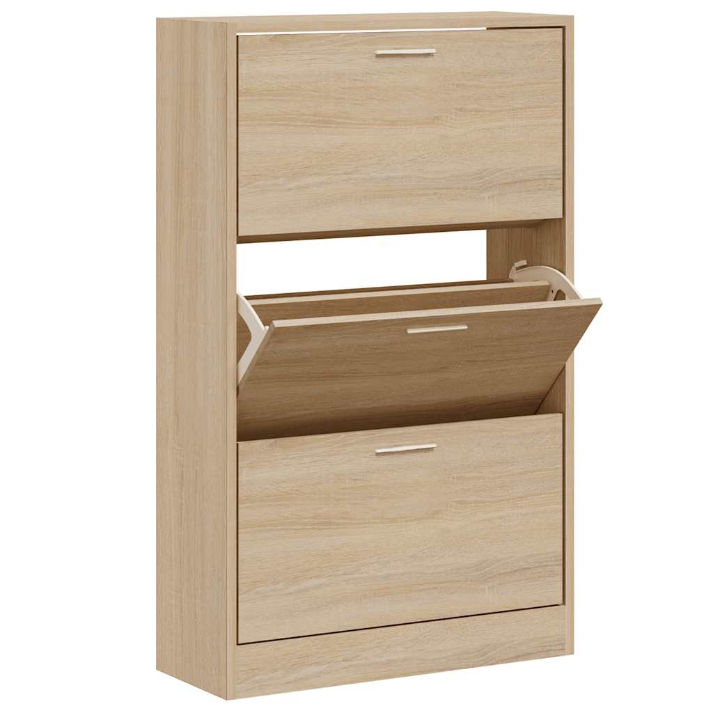 Ormarić za cipele hrast sonoma 63x24x103 cm konstruirano drvo