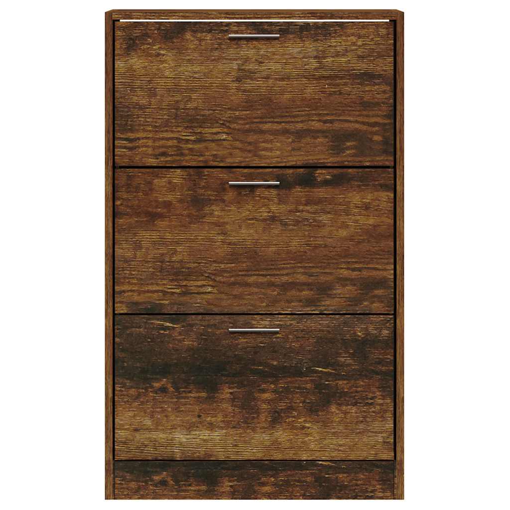 Ormarić za cipele boja hrasta 63x24x103 cm konstruirano drvo