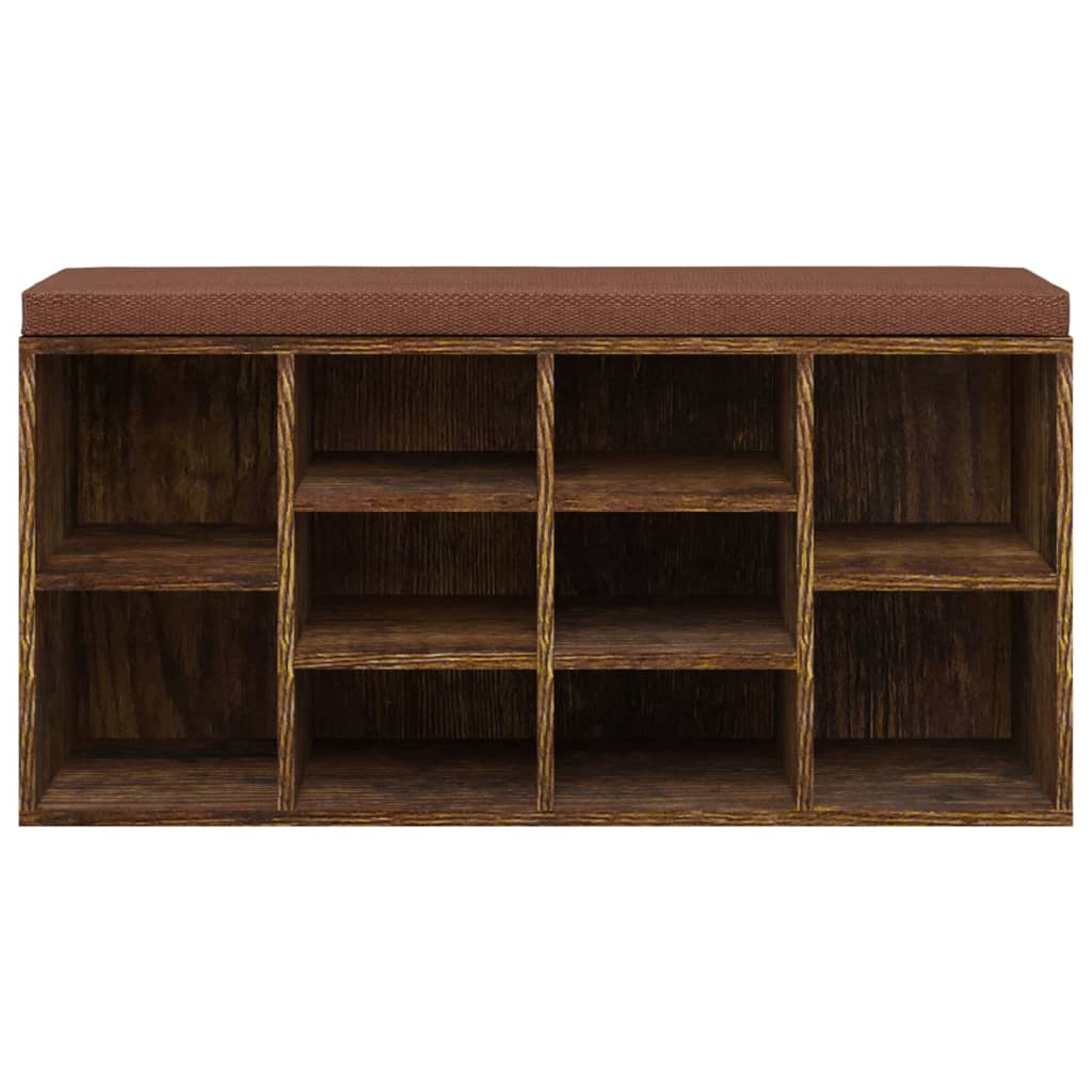 Klupa za cipele boja hrasta 103x30x48 cm konstruirano drvo